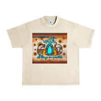 Sandshell with god all things are possible matthew 19 26 Urban Heavy Tee - JahusDesignShop