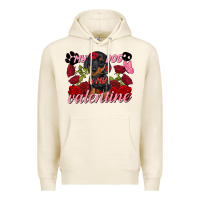 Tofu My dog is my Valentine's Day Premium Hoodie - FaDigitalArtStudio