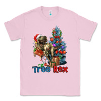 Bubblegum Pink Tree Rex T-Rex Classic Tee - LillyAllenDesigns