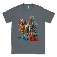Charcoal Heather Tree Rex T-Rex Classic Tee - LillyAllenDesigns