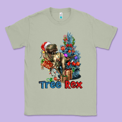 Tree Rex T-rex Classic Tee Designed By Lillyallendesigns
