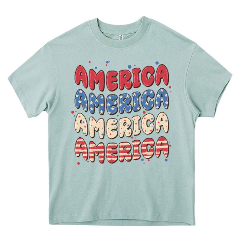 America Heavy Core Tee by MaliasSmallBusiness | Teevron