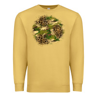 Camouflage And Leopard Patch  2 Premium Sweatshirt | Teevron