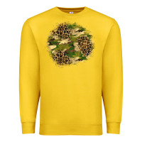 Lemon camouflage and leopard patch  2 Premium Sweatshirt - BundleAndBundleShop