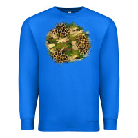True Royal camouflage and leopard patch  2 Premium Sweatshirt - BundleAndBundleShop