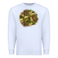 White camouflage and leopard patch  2 Premium Sweatshirt - BundleAndBundleShop