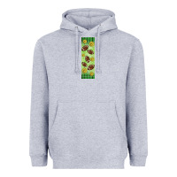 Heather Grey american football with lightning bolt  pen wrap Heavyweight Hoodie - BundleAndBundleShop