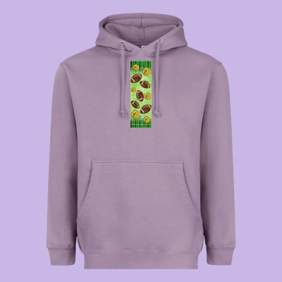American Football With Lightning Bolt  Pen Wrap Heavyweight Hoodie Designed By Bundleandbundleshop