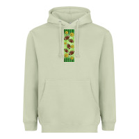 Matcha american football with lightning bolt  pen wrap Heavyweight Hoodie - BundleAndBundleShop