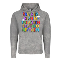 Cloud Rock pride pronouns Vintage Hoodie - Artiststas
