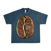 Midnight Navy coffee bean Urban Heavy Tee - BarkalooDesign