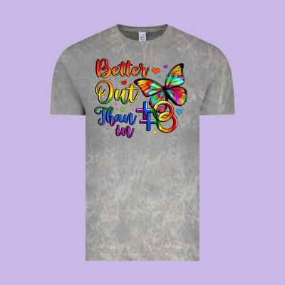 Better Out Than In Vintage Tee Designed By Artiststas