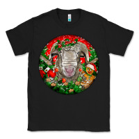 Black christmas rambouillet sheep Classic Tee - LillyAllenDesigns