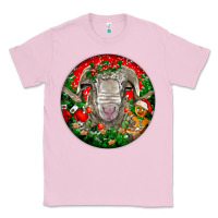 Bubblegum Pink christmas rambouillet sheep Classic Tee - LillyAllenDesigns