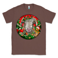 Chestnut christmas rambouillet sheep Classic Tee - LillyAllenDesigns