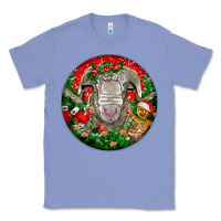Colony Blue christmas rambouillet sheep Classic Tee - LillyAllenDesigns
