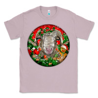 Lilac christmas rambouillet sheep Classic Tee - LillyAllenDesigns
