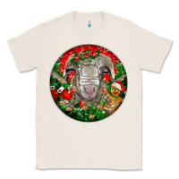 Natural christmas rambouillet sheep Classic Tee - LillyAllenDesigns