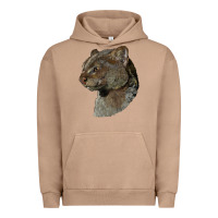 Jaguarundi Head Urban Hoodie | Teevron