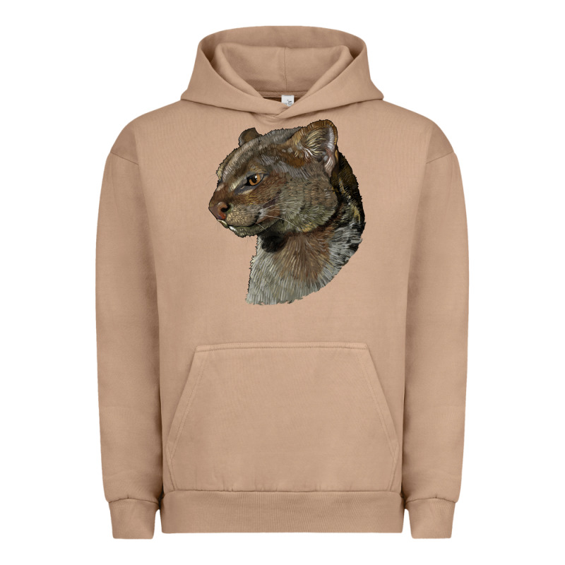 Jaguarundi Head Urban Hoodie by LillyAllenDesigns | Teevron