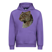 Tulip Jaguarundi Head Urban Hoodie - LillyAllenDesigns