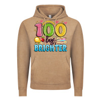 Vintage Coffee 100 days brighter Vintage Hoodie - Artiststas
