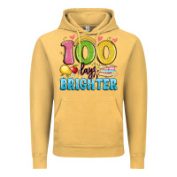 Vintage Mustard 100 days brighter Vintage Hoodie - Artiststas