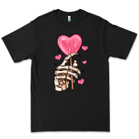 Skeleton Hand With Sugar Valentines Day Premium Tee | Teevron