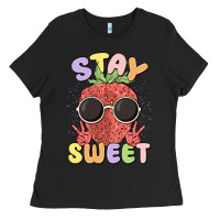 Black stay sweet Ladies Tee - MaliasSmallBusiness