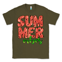 Army Green summer vibes Classic Tee - JahusDesignShop