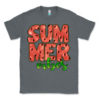 Charcoal Heather summer vibes Classic Tee - JahusDesignShop