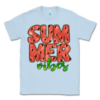 Dusty Blue summer vibes Classic Tee - JahusDesignShop