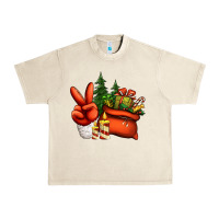 Sandshell christmas santa claus peace hand Urban Heavy Tee - Jasminsmagicworld