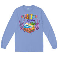Colony Blue Salty soul Long Sleeve Tee - NancyCooperArtShop