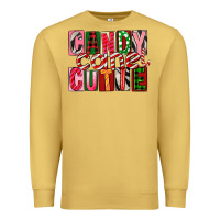 Antique Gold Candy Cane Cutie Premium Sweatshirt - FaDigitalArtStudio