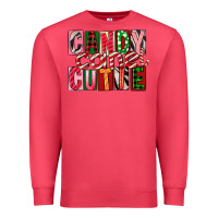 Cardinal Candy Cane Cutie Premium Sweatshirt - FaDigitalArtStudio