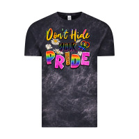 Cloud Black don't hide your pride Vintage Tee - Artiststas