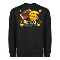 Black Touchdown season American Football yellow team Heavyweight Sweatshirt - HowdyJamesFarm