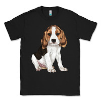 Black beagle puppy Classic Tee - LillyAllenDesigns