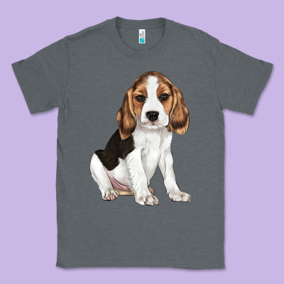 Beagle Puppy Classic Tee Designed By Lillyallendesigns