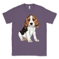 Lavender beagle puppy Classic Tee - LillyAllenDesigns