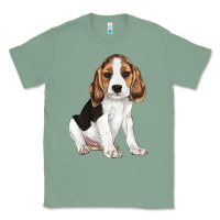 Sage beagle puppy Classic Tee - LillyAllenDesigns