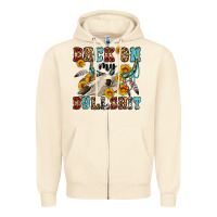 Sandshell back on my bullshit western olivia Zipper Hoodie - OliviaCreatesArt