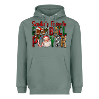 Sage Santa's Favorite Football Player For Christmas Heavyweight Hoodie - FaDigitalArtStudio