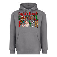 Storm Santa's Favorite Football Player For Christmas Heavyweight Hoodie - FaDigitalArtStudio