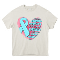 Cream survivor malia Heavy Core Tee - MaliasSmallBusiness