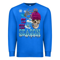 True Royal tis the season winter skull Premium Sweatshirt - FaDigitalArtStudio