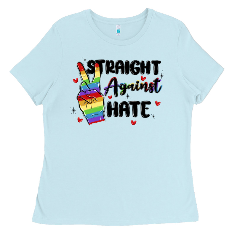 Gay Pride Ladies Tee by MaliasSmallBusiness | Teevron