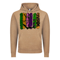 Vintage Coffee halloween brushstroke Vintage Hoodie - RanaPortraitStore