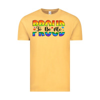 Vintage Mustard proud to be me Vintage Tee - Artiststas